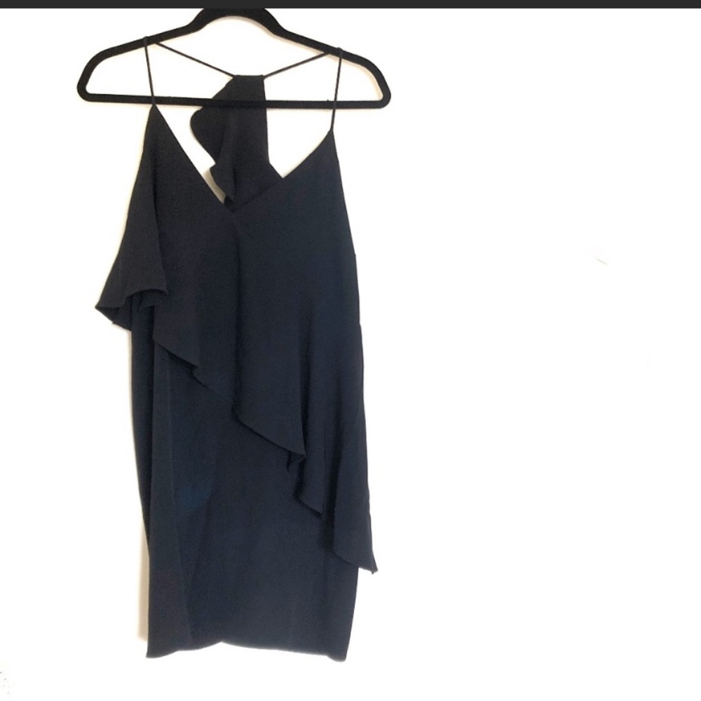 NWT Revolve Amanda Uprichard Rivage Dress Black